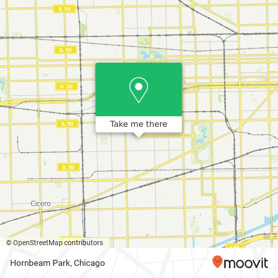 Hornbeam Park map