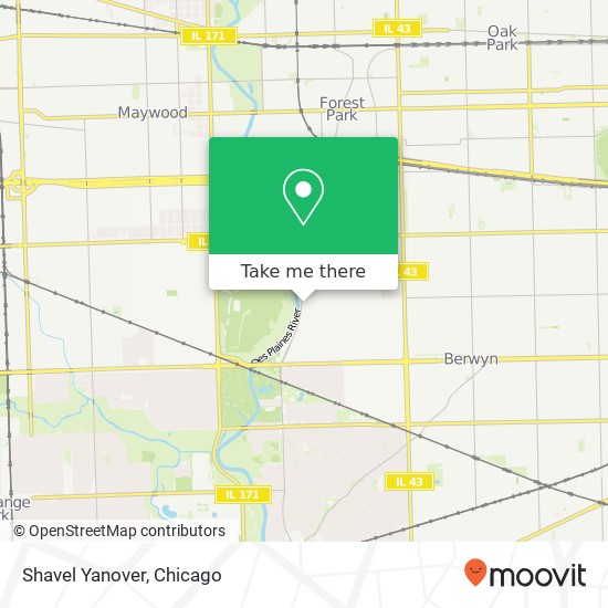 Mapa de Shavel Yanover