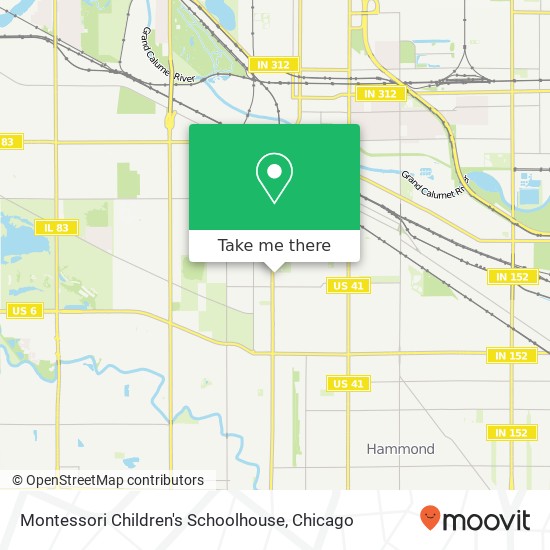 Mapa de Montessori Children's Schoolhouse