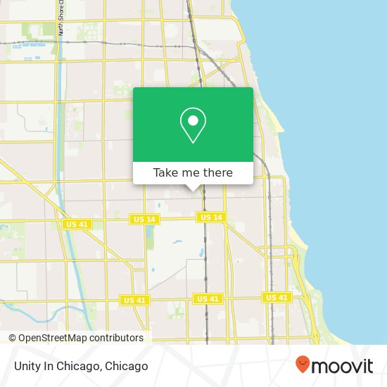 Unity In Chicago map