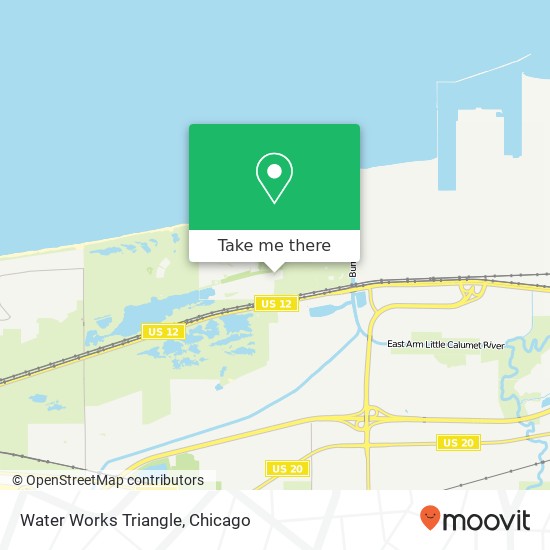 Mapa de Water Works Triangle