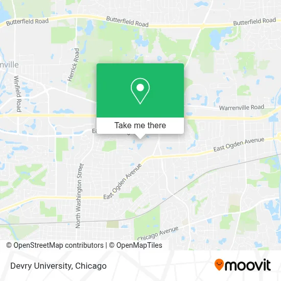 Devry University map