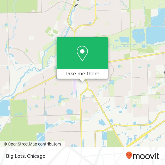 Big Lots map