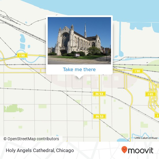 Mapa de Holy Angels Cathedral