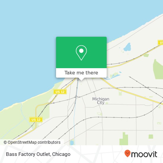 Mapa de Bass Factory Outlet