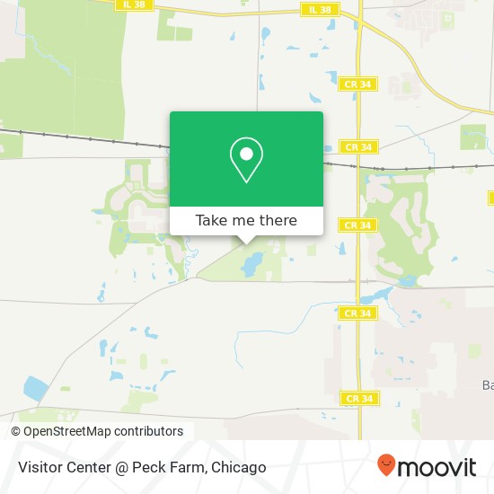 Mapa de Visitor Center @ Peck Farm