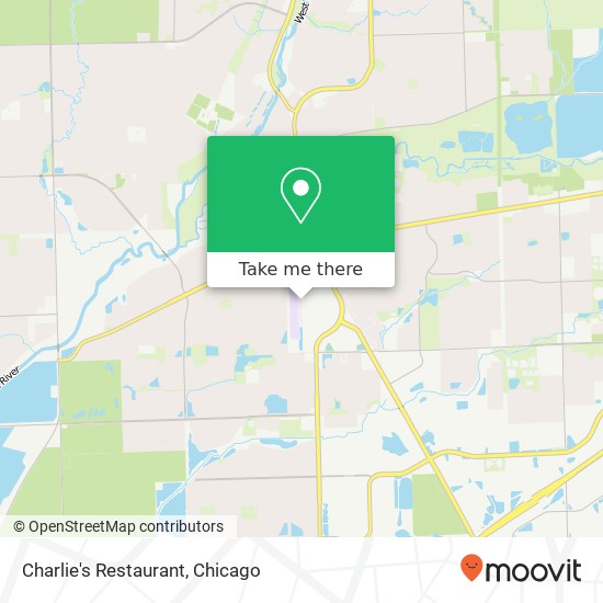 Mapa de Charlie's Restaurant