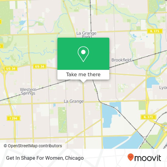 Mapa de Get In Shape For Women