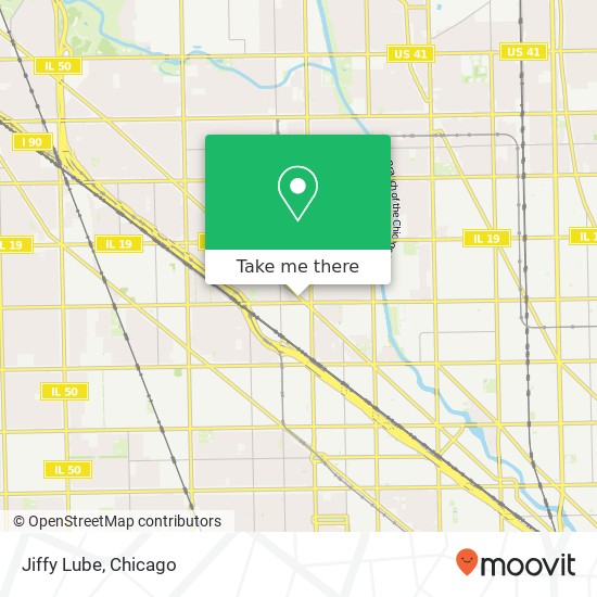 Jiffy Lube map