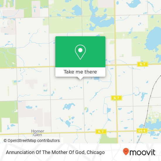 Mapa de Annunciation Of The Mother Of God