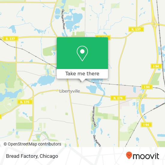Mapa de Bread Factory