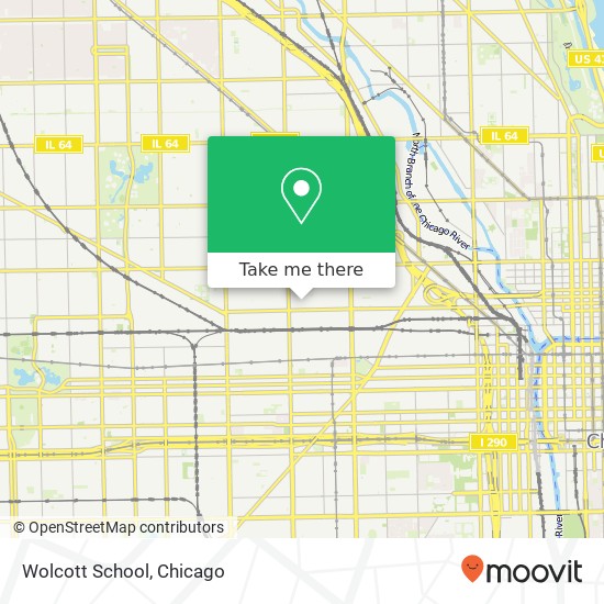 Mapa de Wolcott School