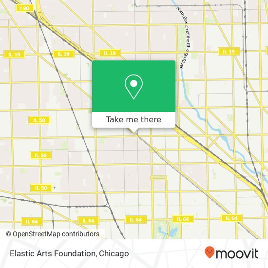 Elastic Arts Foundation map