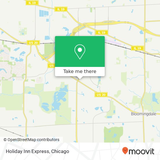 Holiday Inn Express map