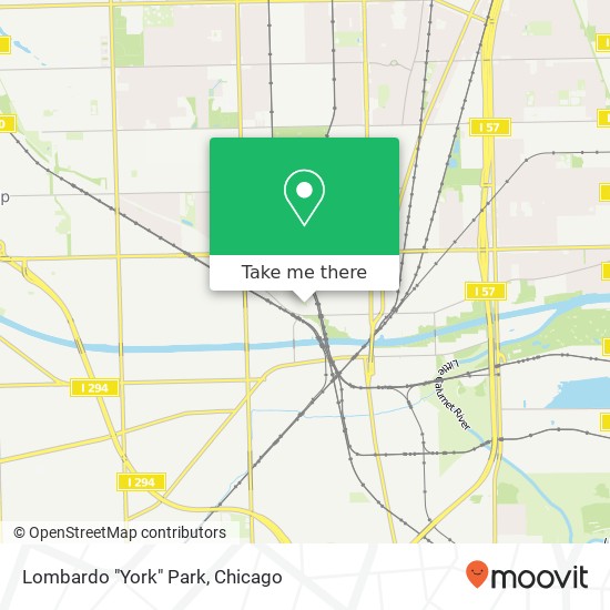 Mapa de Lombardo "York" Park