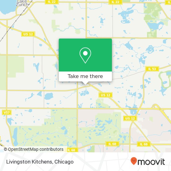 Livingston Kitchens map