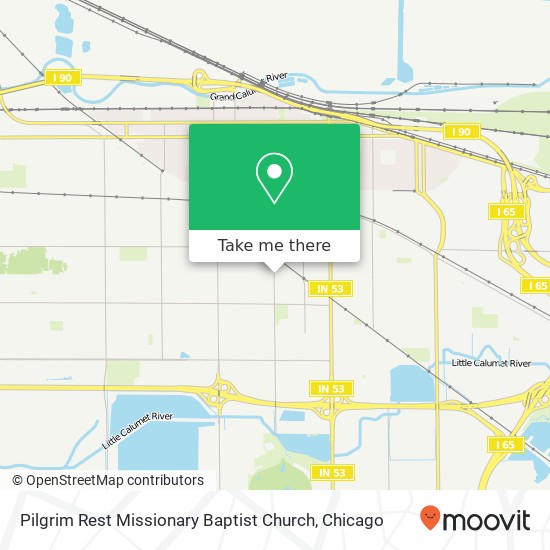 Pilgrim Rest Missionary Baptist Church map