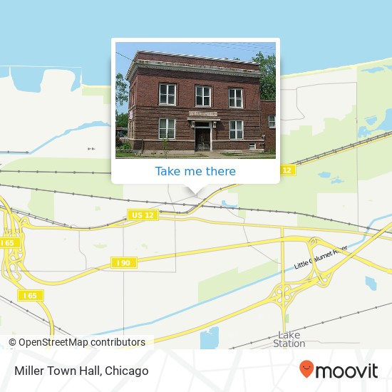 Miller Town Hall map