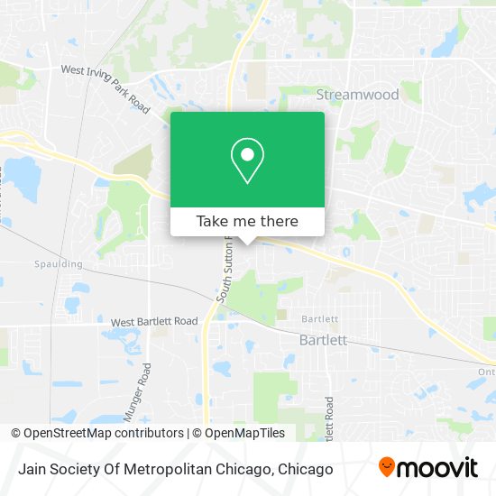 Jain Society Of Metropolitan Chicago map