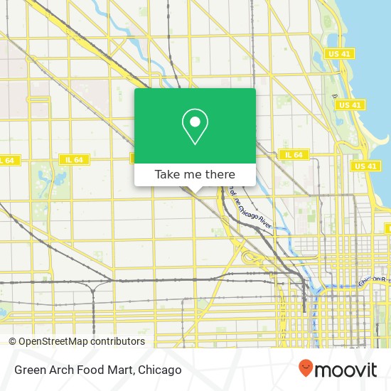 Green Arch Food Mart map