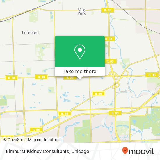 Mapa de Elmhurst Kidney Consultants