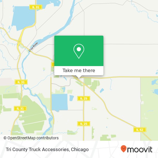 Mapa de Tri County Truck Accessories