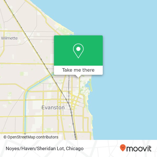 Mapa de Noyes/Haven/Sheridan Lot