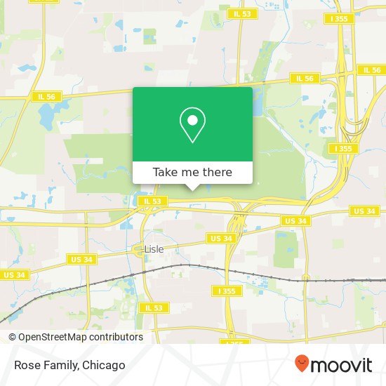 Rose Family map