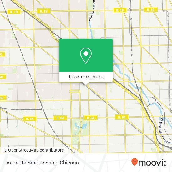 Vaperite Smoke Shop map