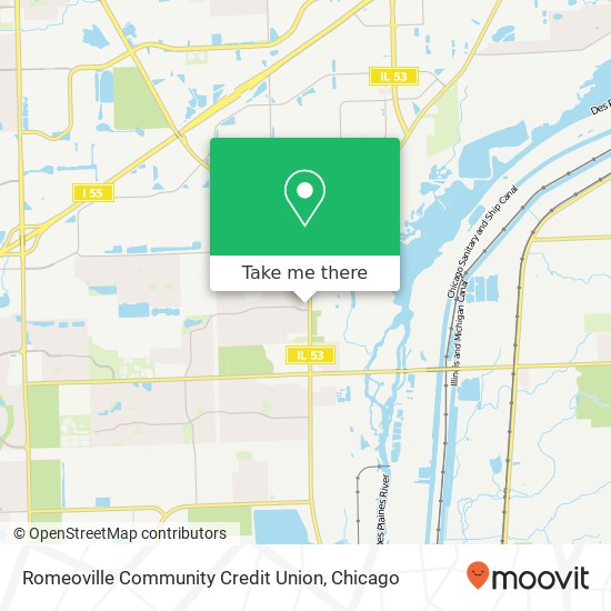 Romeoville Community Credit Union map