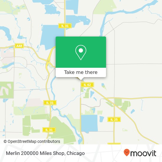Mapa de Merlin 200000 Miles Shop