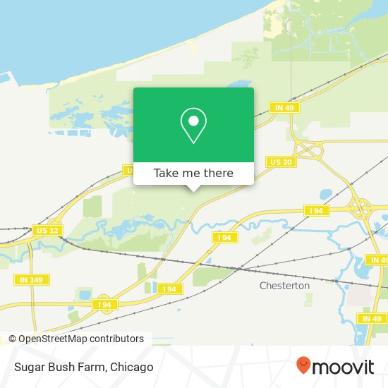 Mapa de Sugar Bush Farm