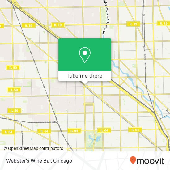 Mapa de Webster's Wine Bar