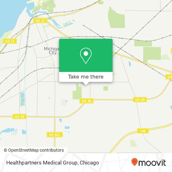 Healthpartners Medical Group map