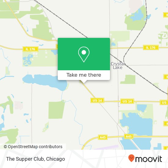The Supper Club map