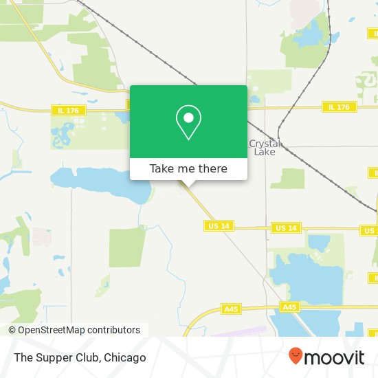 Mapa de The Supper Club