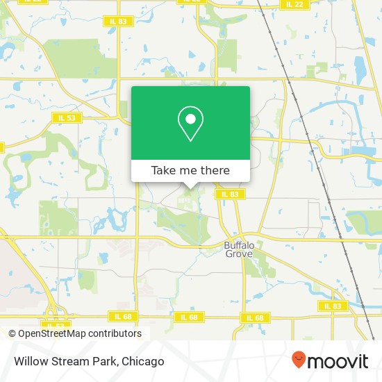 Mapa de Willow Stream Park
