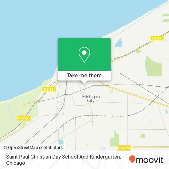 Mapa de Saint Paul Christian Day School And Kindergarten