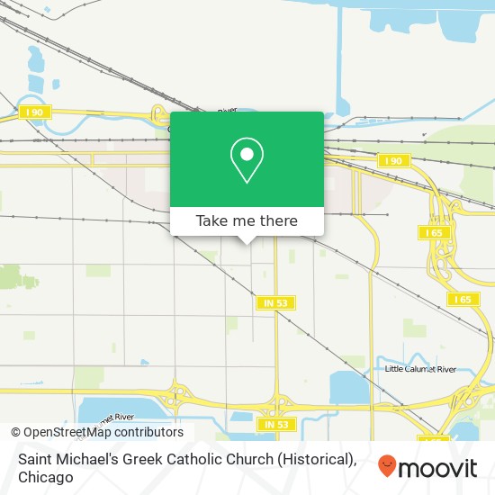 Saint Michael's Greek Catholic Church (Historical) map