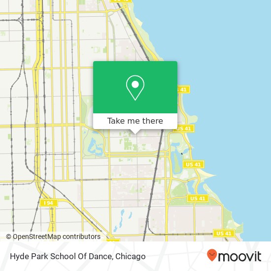 Mapa de Hyde Park School Of Dance