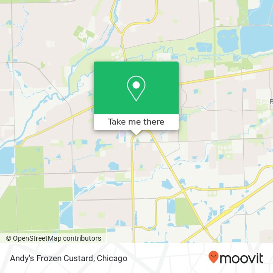 Mapa de Andy's Frozen Custard