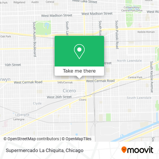 Supermercado La Chiquita map