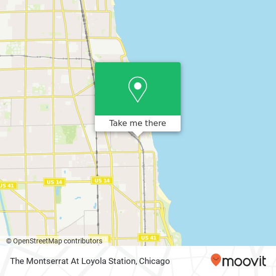 The Montserrat At Loyola Station map