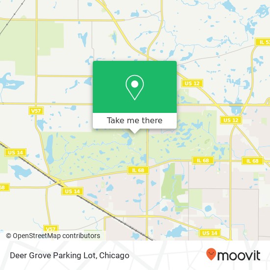 Mapa de Deer Grove Parking Lot