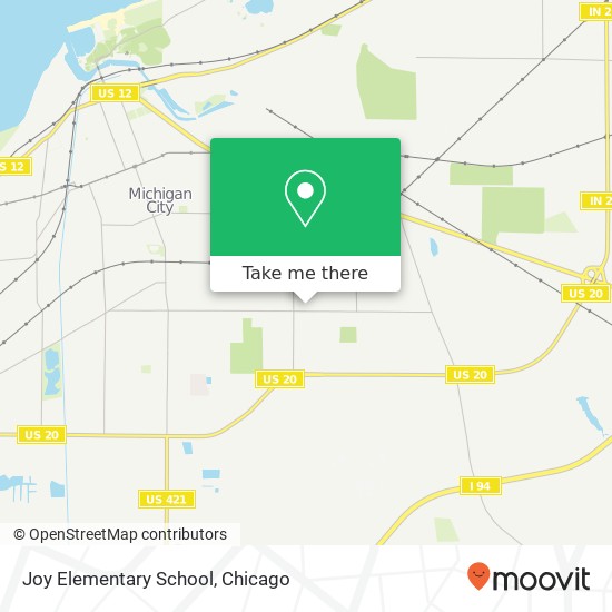 Joy Elementary School map
