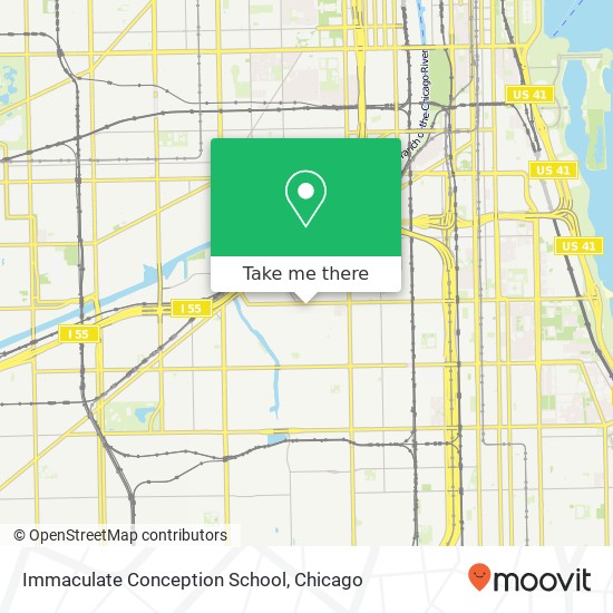 Immaculate Conception School map