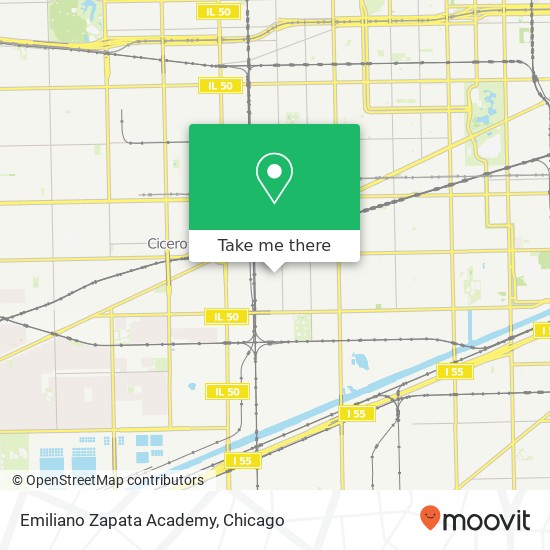 Emiliano Zapata Academy map