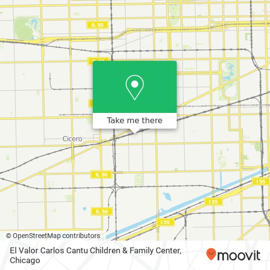 El Valor Carlos Cantu Children & Family Center map