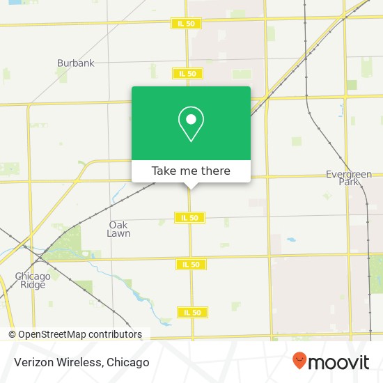 Verizon Wireless map