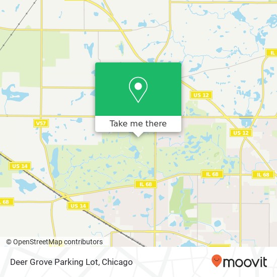 Mapa de Deer Grove Parking Lot